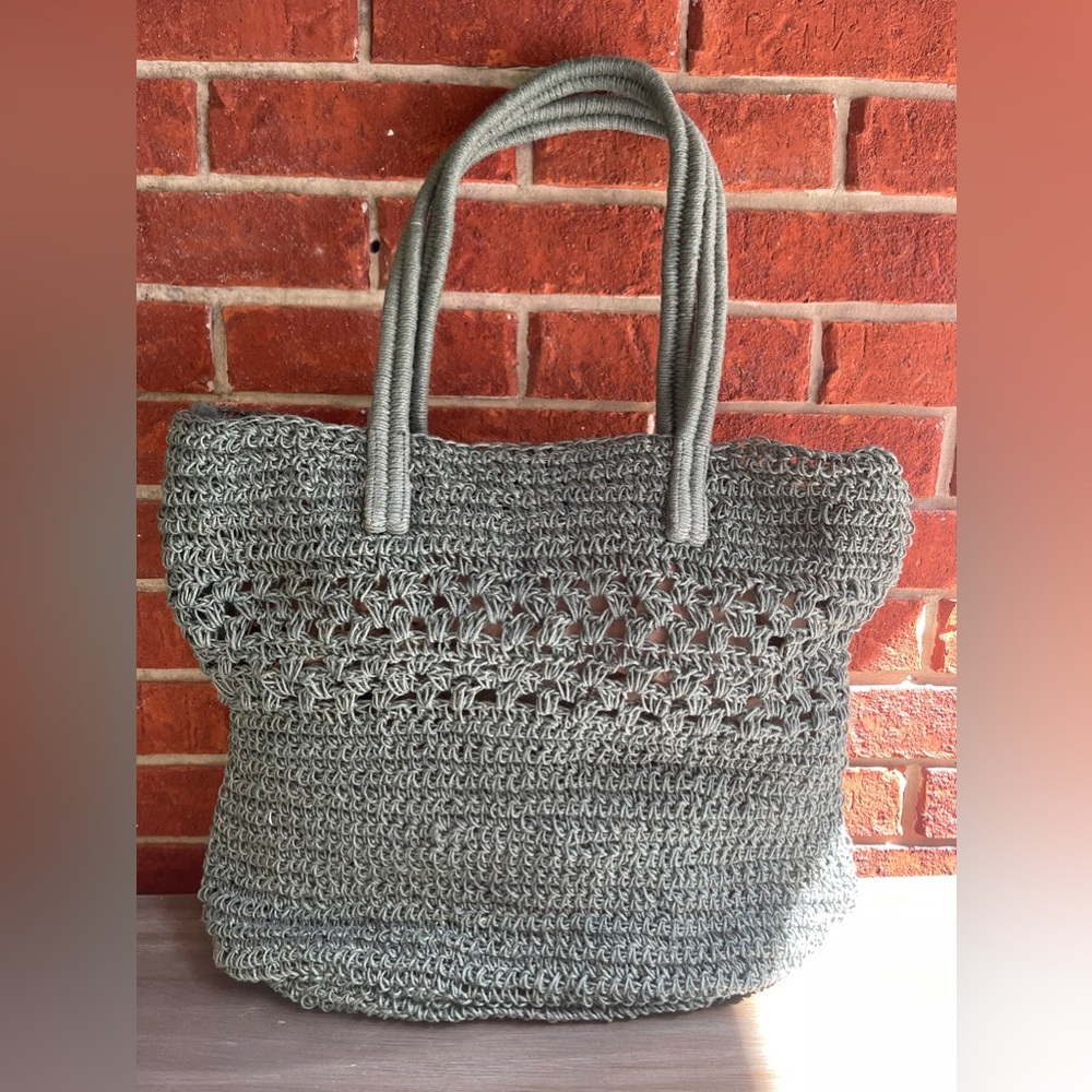 🌞 J Jill Straw & Jute Tote